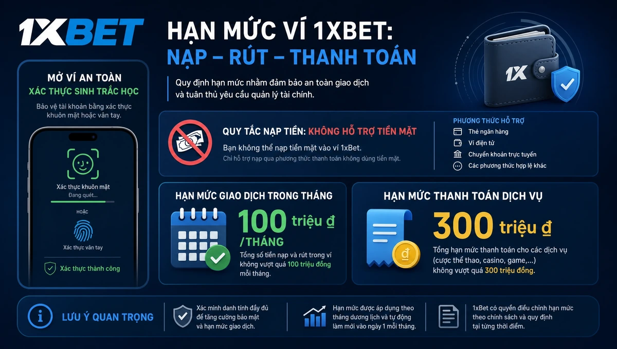 Quy định hạn mức ví điện tử từ 2026